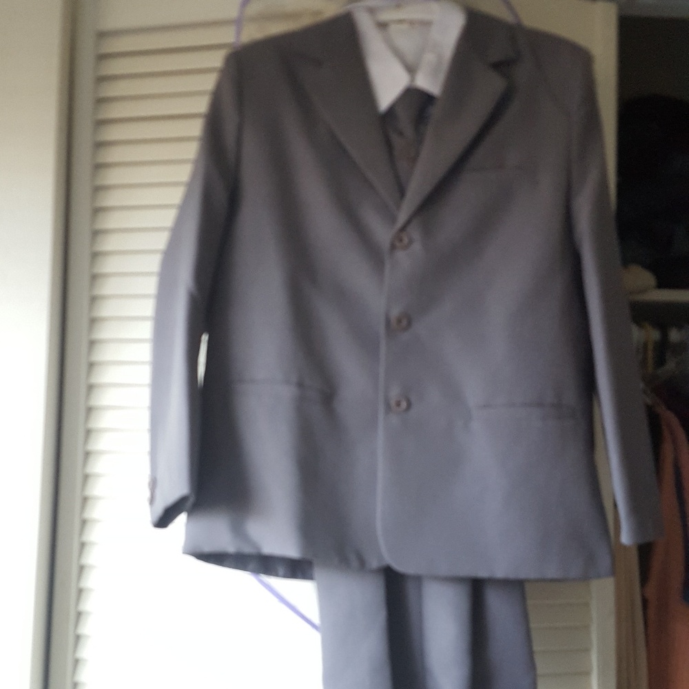 Boys Gray Suit